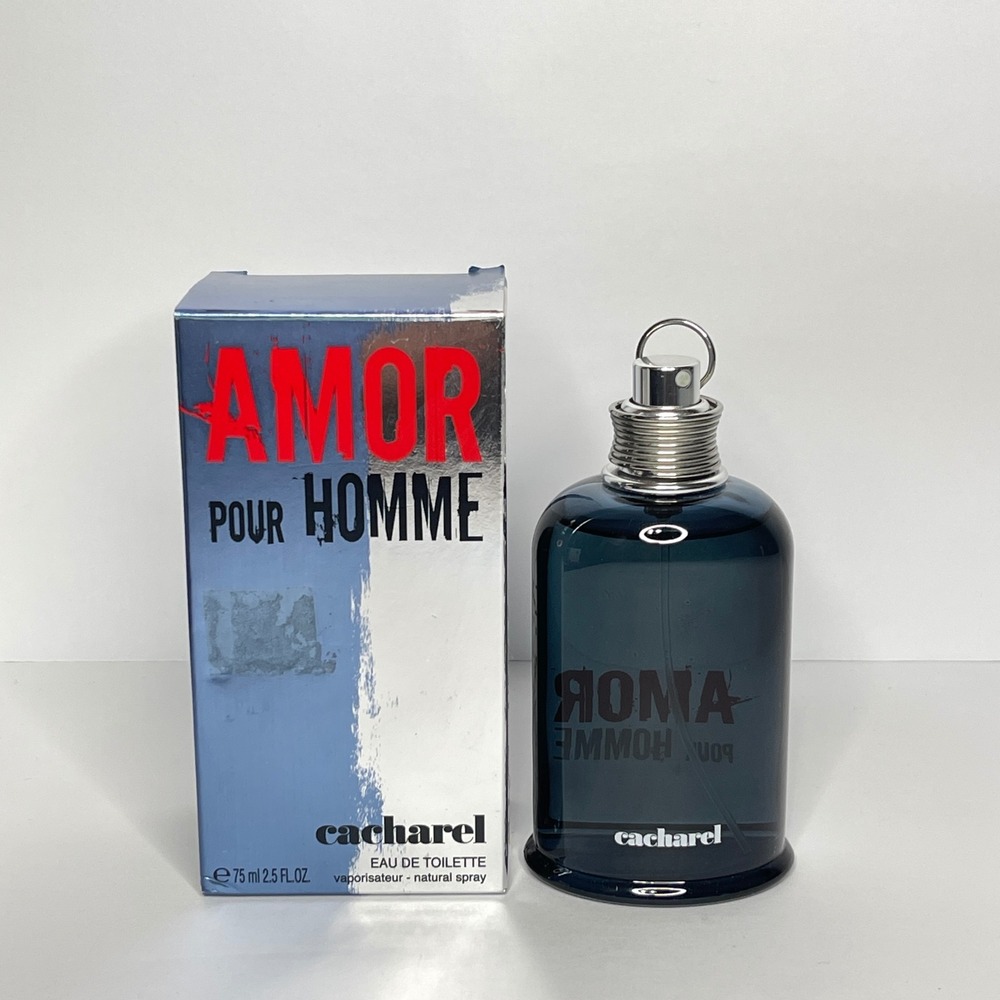 Cacharel Amor Pour Homme Eau de Toilette 75ml 2.5oz Men's Fragrance with Box
